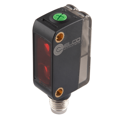 OS10S-K1000CP6Q8 ELCO PHOTOELECT SENSOR, OS10S-SERIES, DIFF, RED BEAM, OR:20-1000MM, PNP, LO/DO, 10TO30VDC, -20TO60 DEG C, SW FRQ:200HZ, M8 4-PIN