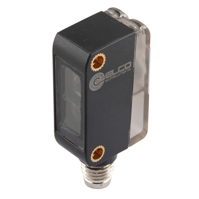 OS10S-RPCP6Q8/AP ELCO POLARIZED RETRO-REFLECTIVE SENSOR OS10S-SERIES, RED BEAM, OR:3M, PNP, LO/DO, 10 TO 30VDC, -20 TO 60 DEG C, SW FRQ:800HZ, IP67, M8 4-PIN