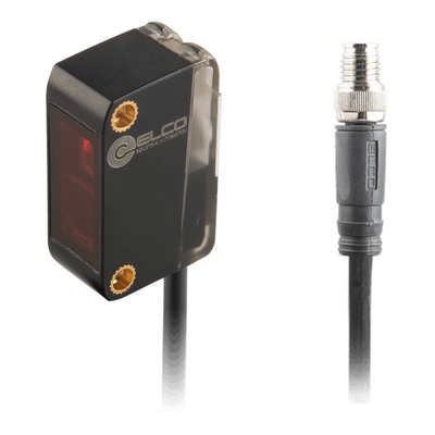 OS10S-S6-0.3-Q8 ELCO PHOTOELECT SENSOR, OS10S-SERIES, OPPOSED, EMITTER, RED BEAM, OR:10 M, 10TO30VDC, -20TO60 DEG C, 0.3 M+M8 4-PIN
