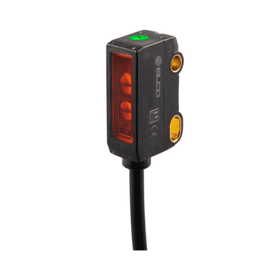 OS22-AK120LP6 ELCO PHOTOELECT SENSOR, OS22-SERIES, DIFF W/ BGS, RED BEAM, OR:10-120MM, PNP, LO, -10TO50 DEG C, SW FRQ:200HZ, CABLE 2M