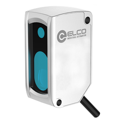 OSM41-K4000CBLU6 ELCO DISTANCE SENSOR(TOF), OSM41-SERIES, INFARED LASER + LASER INDICATION, OR:50-4000MM, RES: 3MM, NPN/PNP, ANALOG 0-5VDC/0-10VDC, 10-30VDC,  2M CABLE