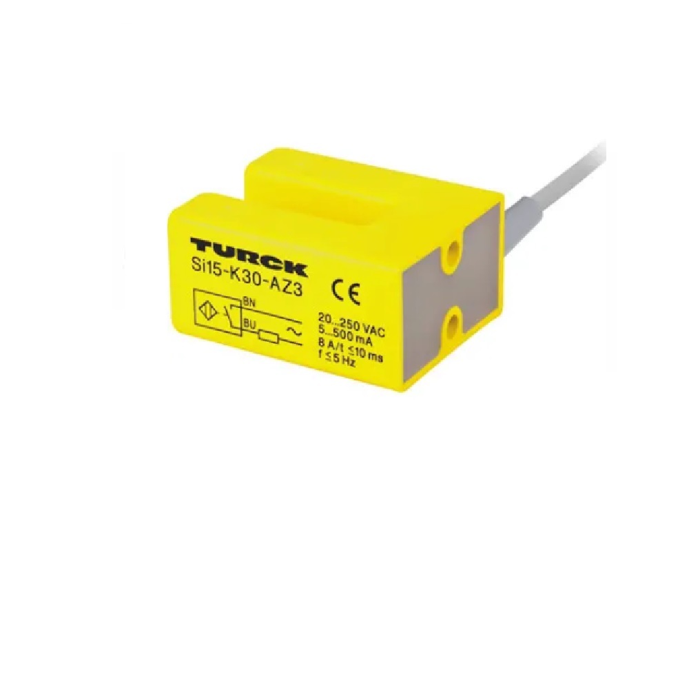 SI15-K30-AN6X TURCK INDUCTIVE SLOT SENSOR<BR>15MM RANGE 30MM PLAS NO NPN 10-30VDC 2M