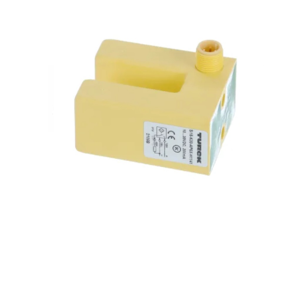 SI15-K30-AN6X-H1141 TURCK INDUCTIVE SLOT SENSOR<BR>15MM RANGE 30MM PLAS NO NPN 10-30VDC 4 PIN M12