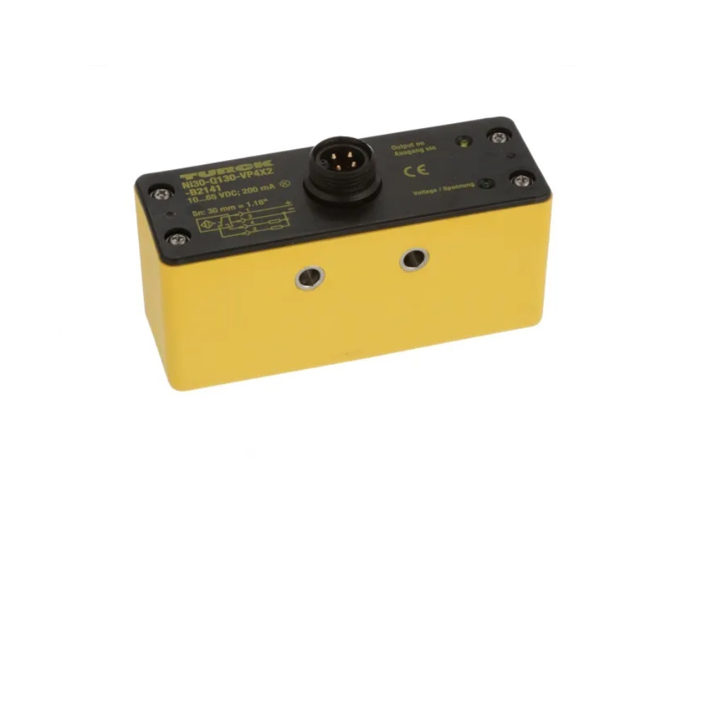 NI30-Q130-VN4X2-B2141 TURCK INDUCTIVE RECTANGULAR CAN SENSOR<BR>30MM RANGE 130MM PLAS NO/NC NPN 10-65VDC 3 PIN MINI