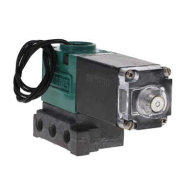 11SAD441B000061 NUMATICS/AVENTICS SOLENOID VALVE/BASE, MRK 7 SERIES 4/2 SPR RTN 24VDC, HW 1/8" NPT