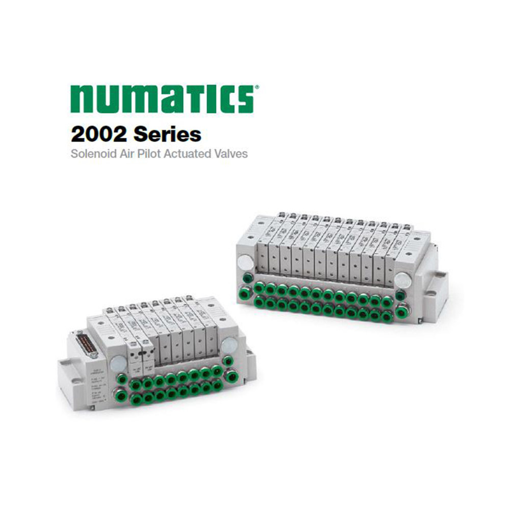 D21BW4413N00061 NUMATICS/AVENTICS SOL-PILOT VALVE/BASE<BR>2002 SERIES 4/2 DIFFERNTIAL AIR RTN 24VDC 1/8" NPT