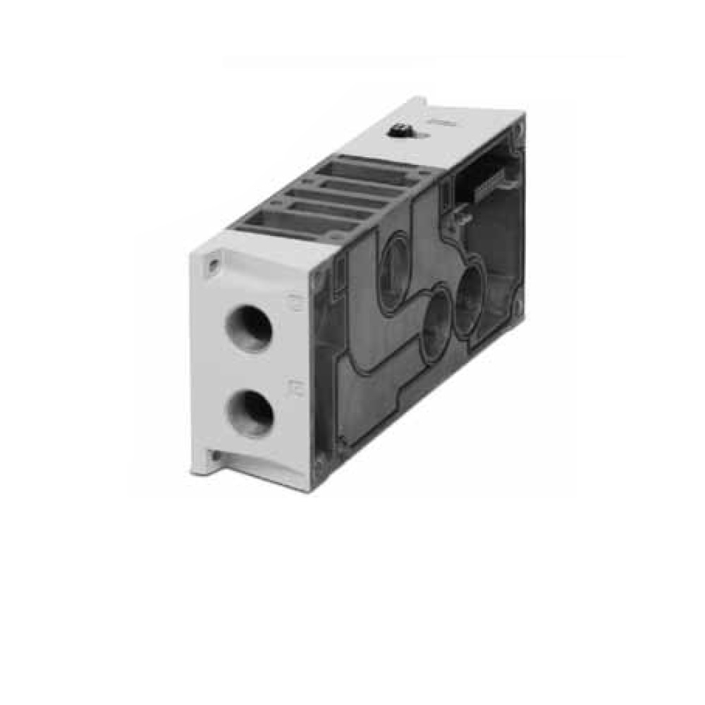 206-1616 NUMATICS/AVENTICS MANIFOLD BLOCK<BR>2035 SERIES 1/2" NPT S/B PORTS DZB W/RC (R2)