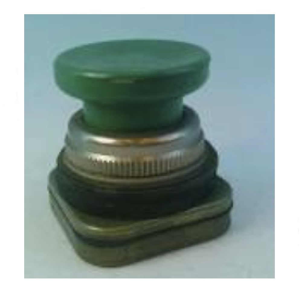 212-112 NUMATROL MECHANICAL VALVE PART<BR>PE SERIES ((MUSHROOM PUSHBUTTON) GREEN