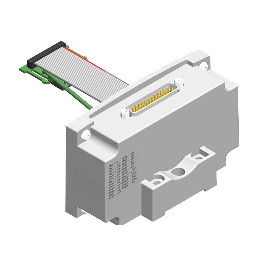 P599AE428441001 NUMATICS/AVENTICS MANIFOLD PART<BR>501,502,503 SERIES 25 PIN SUB-D CONNECTOR