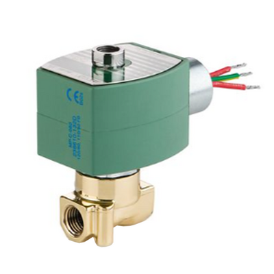 8314H121 110/50 ASCO STAINLESS STEEL PROCESS SOLENOID VALVE<BR>8314 SERIES 3/2 NC, 110VAC, 0.15CV, 1/4" NPT