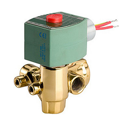 8321G001 110/50 ASCO BRASS PROCESS SOLENOID VALVE<BR>8321 SERIES 3/2 NC, 110VAC, 0.8CV, 1/4" NPT