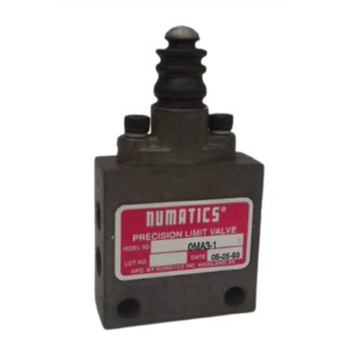 0MA3 NUMATROL LIMIT VALVE 0MA SERIES 3/2 NO SPR RTN 1/8" NPT (STEM ACTUATED)