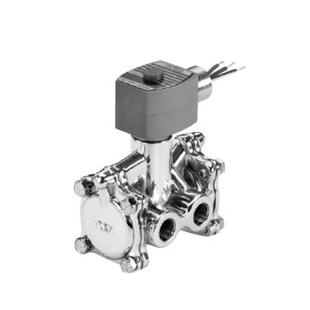 8290A016SI2 ASCO STAINLESS STEEL AIR PILOT VALVE<BR>8290 SERIES 2/2 NC SPR RTN, 63MM OPER, 32CV, 1 1/4" NPT, 2 INDUCTIVE SWITCHES