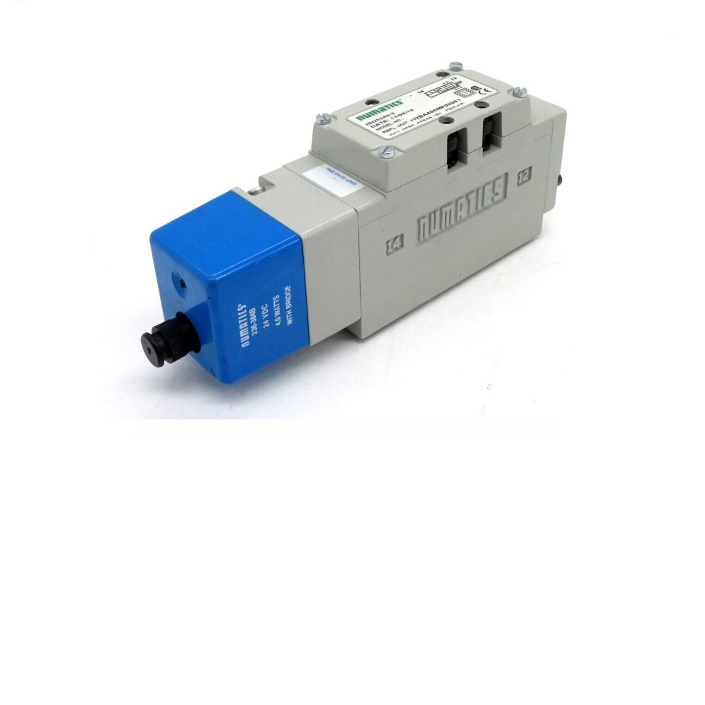 I34BA400MP14D61 NUMATICS/AVENTICS SOL-PILOT VALVE<BR>ISO3 SERIES 4/2 SPR RTN 24VDC, INT PILOT "EA"