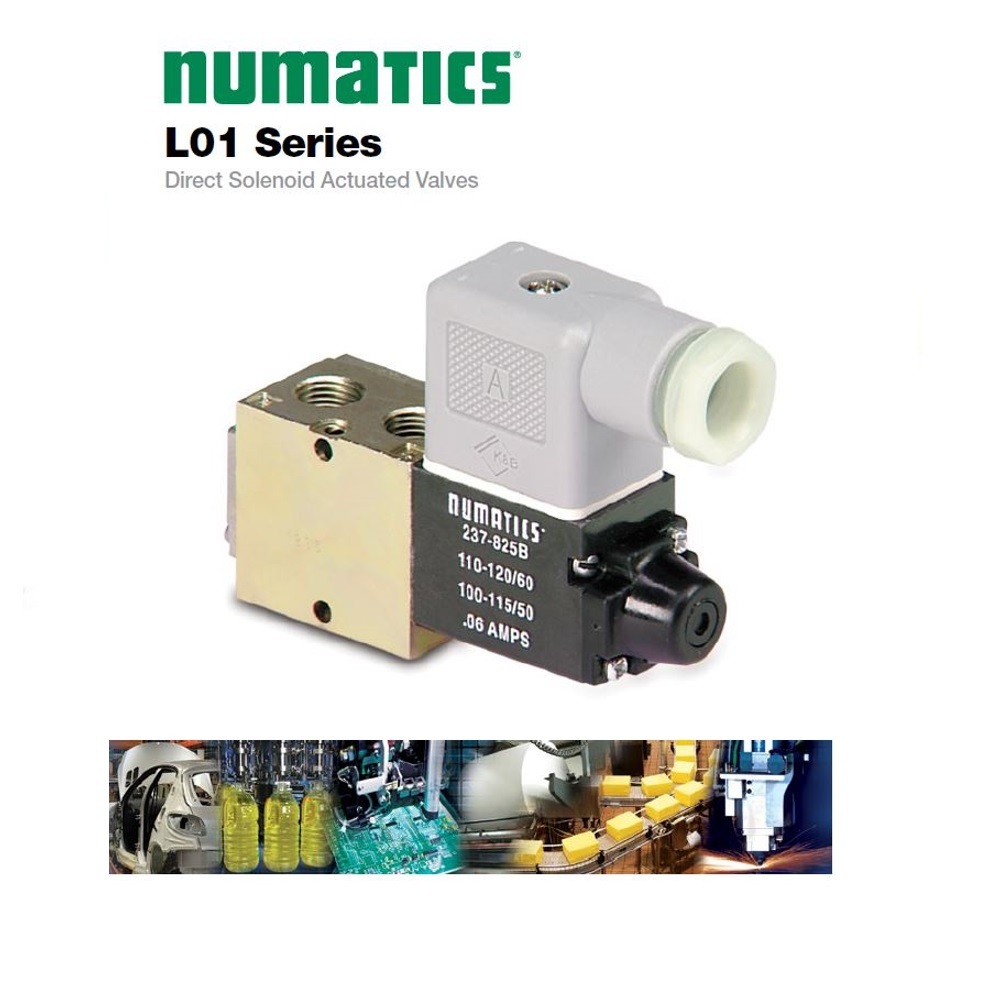 122-943 NUMATICS/AVENTICS VALVE PART<BR>L1 SERIES VALVE NAMEPLATE