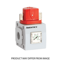 NUMATICS/AVENTICS MAN SHUT-OFF VALVE 652 SERIES 2/2, 1/4" NPT, NO GAUGE, FLOW R->L