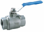 MIDWEST STAINLESS STEEL BALL VALVE<BR>1/4" NPT FEMALE, LEVER HANDLE, 1000PSI