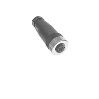 TURCK CIRCULAR CONNECTOR&lt;BR&gt;3 PIN M12 FEMALE ELB FW PG7 CG 250VAC/DC