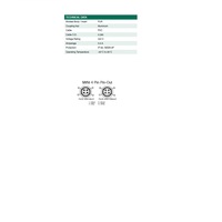 MC0400000MT04000 NUMATICS/AVENTICS SPLITTER<BR>4 PIN "T" 7/8" MINI M/F/F 300VAC/DC