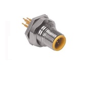 TURCK CIRCULAR CONNECTOR&lt;BR&gt;5 PIN M12 FEMALE STR BM PG9 THR 250VAC/DC