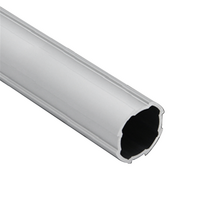 MODULAR SOLUTION D28 EXTRUDED PROFILE<BR>28MM OD FRAME WITH RIDGE MOUNT & INTERNAL 4M LONG