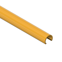 MODULAR SOLUTION D28 CLIP ON PART<BR>PLASTIC D28 YELLOW PIPE COVER