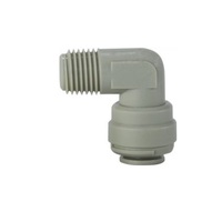 469ACT-4A ANDERSON PLASTIC PUSH-IN FITTING<BR>1/4" TUBE X 1/8" NPT MALE ELBOW
