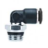 AIGNEP PLASTIC PUSH-IN FITTING<BR>6MM TUBE X 1/8