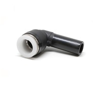 PLJ1/2 PISCO PLASTIC PUSH-IN FITTING<BR>1/2" TUBE X 1/2" PLUG-IN ELBOW
