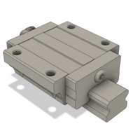 LSD15F1N1X340S20AN-M4 AIRTAC LOW PROFILE RAIL ASSEMBLY<br>LSD 15MM, NORMAL ACCURACY, NO PRELOAD,  TOP MOUNT FLANGE - NORMAL BODY, RAIL L = 340MM, QTY: 1 BLOCK
