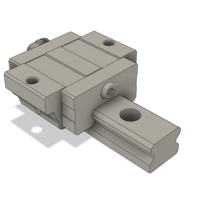 LSD30F1S1X600S20BN-M6 AIRTAC LOW PROFILE RAIL ASSEMBLY<br>LSD 30MM, TOP MOUNT FLANGE, SHORT BODY, RAIL L = 600MM, LIGHT PRELOAD, NORMAL ACCURACY, QTY: 1 BLOCK