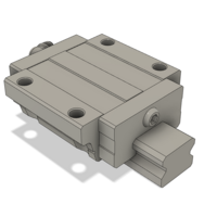 LSD30F2N1X840S20AN-M6 AIRTAC LOW PROFILE RAIL ASSEMBLY<br>LSD 30MM, BOTTOM MOUNT FLANGE, NORMAL BODY, RAIL L = 840MM, STANDARD PRELOAD, NORMAL ACCURACY, QTY: 1 BLOCK
