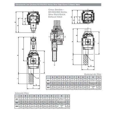 T652A5L040A0000 NUMATICS/AVENTICS QUICK EXHAUST LOCKOUT VALVE<BR>652 SERIES 1/2" NPT