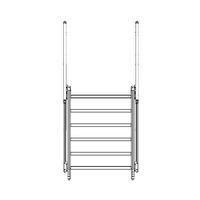 M-10353-45-2340-0915-1220-XX STAIRS & CROSSOVER - 45-DEG STAIRS X 2340MM PLATFORM X 915MM WIDE X 1220MM CLEARANCE