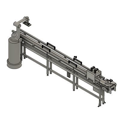 MODULAR SOLUTION AIR KNIFE PIPE CONVEYOR