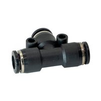 FLOFLEX COMPOSITE PUSH-IN PNEUMATIC FITTING, 5/16&quot;&quot; TUBE UNION TEE