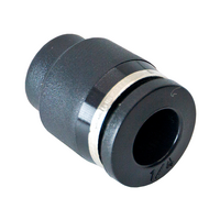 FLOFLEX COMPOSITE PUSH-IN PNEUMATIC FITTING, 1/4&quot; TUBE CAP