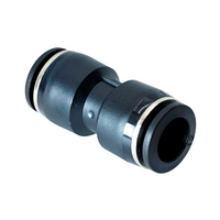 FLOFLEX COMPOSITE PUSH-IN PNEUMATIC FITTING, 12MM TUBE UNION