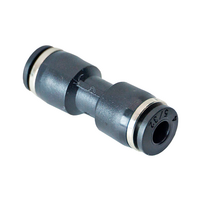 FLOFLEX COMPOSITE PUSH-IN PNEUMATIC FITTING, 5/32&quot; TUBE UNION