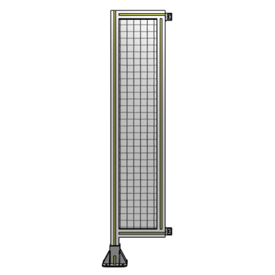 SINGLE PANEL-LEG ON LEFT WITH HINGES 1400MM X 300MM  1&quot; MESH, AS A KIT