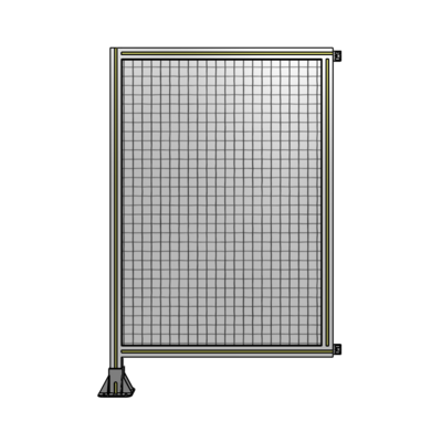 SINGLE PANEL-LEG ON LEFT WITH HINGES 1400MM X 900MM  1&quot; MESH, FULLY ASSEMBLED