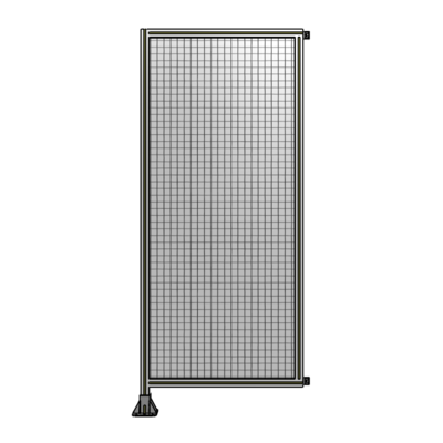 SINGLE PANEL-LEG ON LEFT WITH HINGES 2135MM X 900MM  1&quot; MESH, AS A KIT