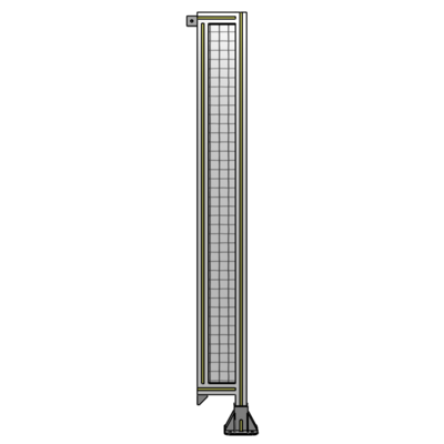 SINGLE PANEL-LEG ON RIGHT WITH TIE PLATES AND ANGLE 1700MM X 200MM  1&quot; MESH, AS A KIT