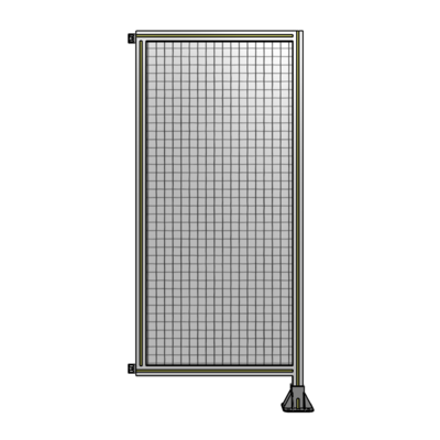 SINGLE PANEL-LEG ON RIGHT WITH HINGES 1700MM X 750MM  1&quot; MESH, AS A KIT