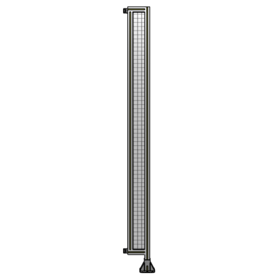 SINGLE PANEL-LEG ON RIGHT WITH HINGES 2400MM X 200MM  1&quot; MESH, AS A KIT
