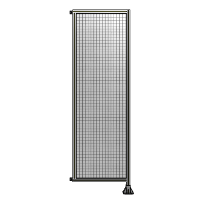 SINGLE PANEL-LEG ON RIGHT WITH HINGES 2400MM X 750MM  1&quot; MESH, FULLY ASSEMBLED