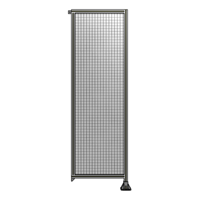 SINGLE PANEL-LEG ON RIGHT WITH TIE PLATES AND ANGLE 2400MM X 750MM  1&quot; MESH, AS A KIT