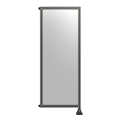 SINGLE PANEL-LEG ON RIGHT WITH HINGES 2400MM X 900MM  1/4&quot; POLYCARBONATE, AS A KIT