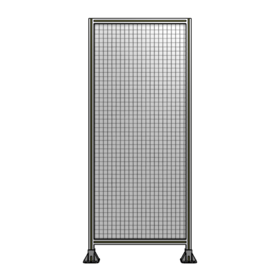 SINGLE PANEL-LEG ON  BOTH SIDES  2135MM X 900MM  1&quot; MESH, FULLY ASSEMBLED