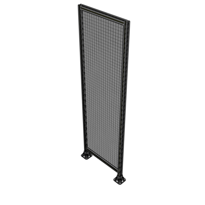 A3-2400-0750-0150-ZYMFK SINGLE PANEL-LEG ON BOTH SIDES 2400MM X 750MM 1" MESH, AS A KIT